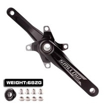 CRANKSET MTB 크랭크 70MM SHIMANO SRAM 04 BCD HOLLOWTECH 2 통합 파워 미터 MOUNTAIN BIKE BICYCLE CYCLING PARTS, SM01-NoBB-Black|CHINA