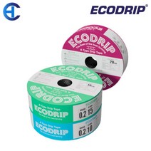 금산원예종합상사 점적테이프 에코드립 관수자재 점적호스 15cm x 1000m, 1개