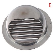 환기구 벽 통풍 그릴 덕트 추출기 콘센트 루브르 반 70mm 80mm 100mm, 150mm