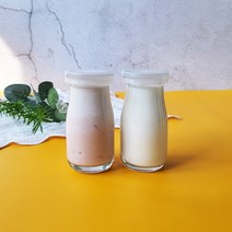 [주노주방] 유리 우유병 100ml 60개