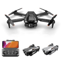 Z908 PRO 4K 듀얼카메라 충돌방지센서 접이식 입문용 드론, 3개, 순색, 그레이