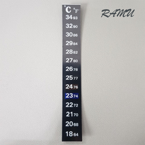 라뮤 아쿠아 접착식 온도계, 1개입