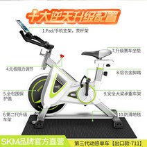 미니실내자전거 가정용 헬스 클럽 스피닝바이크, I.패션그린EU기준완성차용두꺼운강재