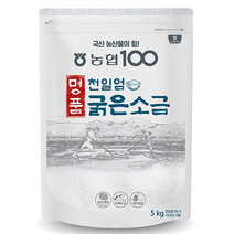 천일염 굵은소금 1k 3k 5k명품 국산100% 농협에서만든 안전한 소금[농협식품], 1개, 5kg