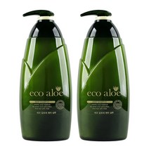 [KT알파쇼핑](2개)로제 에코 알로에 헤어 샴푸 760ml, 기본상품