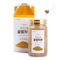 [강원양봉] 다래잡화 건조 꿀벌화분 1kg(1통), 1박스, 1000g