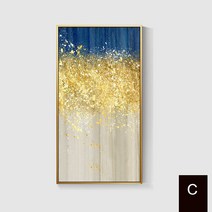 복그림 집 안방 풍수지리 현관 침실 황금돈나무 돈액자 행운 재물운 금전운 돈들어오는 복들어오는 좋은 그림, 블랙 프레임 C타입