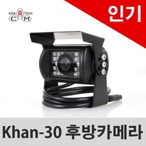 Khan-30plus 후방카메라 (주차라인 없음) (영상선10m 전원선1m), 영상선15m+전원선1m