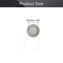 Fielect 19mm 트위터 보이스 코일 오디오 스피커 하이 톤 실크 돔 트.. 정품보장, 0.8