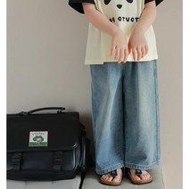 유라 통청바지