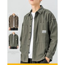Wceme 가을 남자 셔츠 QJD2