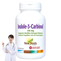 캐나다 인돌 3 카비놀 60캡슐 뉴루츠 Indole-3-Carbinol 여성건강 에스트로겐 밸런스 항산화제, 1개