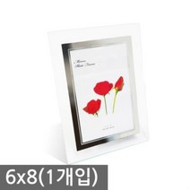 hir 2369 국산 크리스탈액자 6R(6x8) 사진액자 유리액자 탁상액자 액자 유리액자 크리스탈액자 디자인소품, hir◇상품선택◇