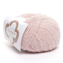 삼남뜨개실 뭉치 나일론실 뜨개실 대바늘실 의류실 겨울실 털실 수면사 극세사, 04 파우더 핑크