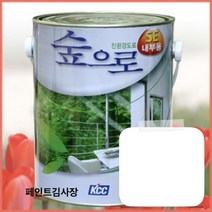 kcc페인트 숲으로 se 친환경 내부용 1L, 로즈데일크림색