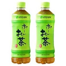 이토엔 오이오차 녹차, 525ml, 2개