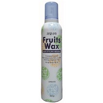 과일나라 후르츠 왁스 헤어 스타일링 무스 300g