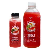 마이요기 생 수박 스무디 주스 즙 땡모반 태국 화채 에이드 음료 수 무설탕 100% 국내산 고창 씨없는 고 당도 맛있는 꿀 과채 얼린 냉동 과일 NFC 착즙 쥬스 900ml, 11.호박주스 310ml 5병