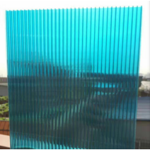 복층 폴리카보네이트 지붕 렉산 아크릴 투명 가림막, 레이크 블루 6MM 크기(2.1mX6m)