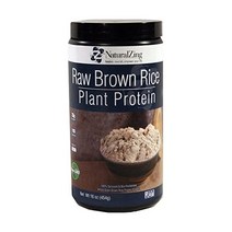 Bio-Fermented Sprouted Brown Rice Protein (Raw Organic) 16 oz by Natural Zing