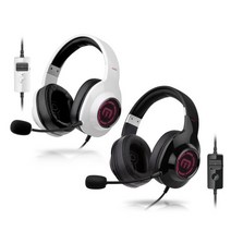 브리츠 KG30 7.1채널 PC방 프로 게이밍 헤드셋, 화이트