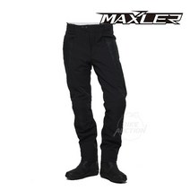 맥슬러 CITY PANTS Black / 시티팬츠 / 겨울용 오토바이 팬츠, 3XL