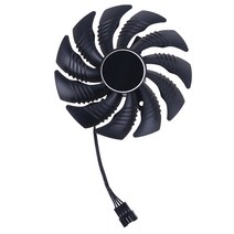 88mm T129215SU 기가 바이트 GEFORCE GTX1060 1650 1070 1050TI 용 4PIN 쿨러 팬, 1个