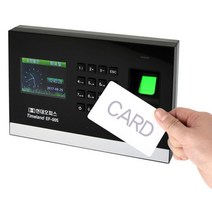 EF-005전용 근태관리기 출입증명 RF카드 카드출퇴근기록기 근태기 출근체크기 출근기록 출퇴근체크기, 단면, A