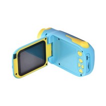 유아카메라 키즈카메라 토이 2 인치 IPS 스크린 어린이 비디오 카메라 교육 완구 디지털 키즈 캠코더 플라스틱 사진 생일 선물, [01] Blue