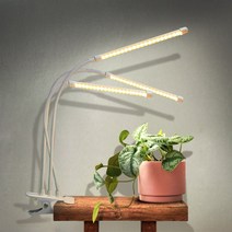 식물 조명 LED 식물등 스탠드 화분 성장 생장등 12종, 식물등 화이트, 3구, 컬러, 1개