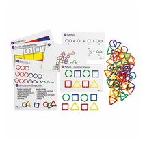 EDX 14124C 도형고리 활동 세트 (360PCS), 상세페이지 참조