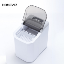 HOMEVIZ 얼음제빙기 JJJ252, JJJ252하얀색