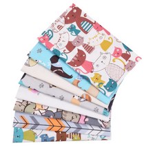 천원단 유명한원단 자투리원단 20x25cm 꽃 동물 면화 패치 워크 원단 바느질 퀼트 소재 DIY 천 수제 액세, 01 1_01 20x25cm