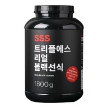 트리플에스 검은콩선식 리얼 블랙선식 1800g