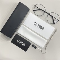 안경사가 직접 만든 블루라이트차단안경 맞춤 근적외선차단 GL1988, 48, 블루+change color black, 로즈골드