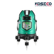 코세코 KC-910G 그린 레이저 레벨기 12라인 8포인트 실속형 레이저라인 투영, 8개