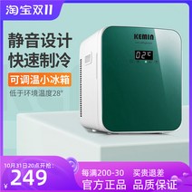 기숙사용 학생용 소형 냉장고 원룸용 미니 캠핑용, 16L 듀얼 코어 CNC 이중 흰색 온도 조절