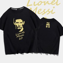 M10 리오넬메시 면 반팔 티 셔츠 빅사이즈 Messi 축구 T 져지 저지 스웻 커플 훈련 유니폼