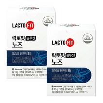 [종근당건강] 락토바이옴 노즈 NVP1703 100억 코면역 유산균 1박스(1개월분), 30캡슐, 2개, 30캡슐