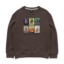 아스트로피 6컷만화 기모 맨투맨 - 남녀공용