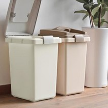 편의점 쓰레기통 대용량 실외 분리수거 카트 함 캐리어 카페 바퀴 달린 쓰레기통 대형 재활용 휴지통 1개, 상품선택, 솔보휴지통30L(브라운1p)