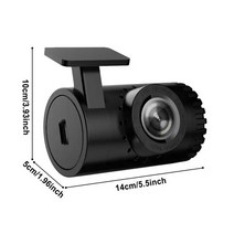 자동차 대시 캠 140 도 광각 비디오 녹음기 카메라 전면 슈퍼 나이트 비전 5 MP G 센서 노드, 01 Car Dash Cam