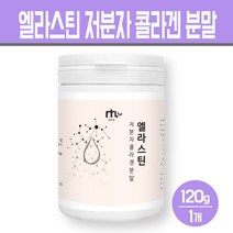 먹는 엘라스틴 저분자 콜라겐 펩타이드 피쉬콜라겐 분말 이소 데스모신 자일리톨 비타민C 홈쇼핑 이너뷰티 피부건강 탄성 단백질, 먹는 엘라스틴 저분자 피쉬 콜라겐 분말 120g, 1개