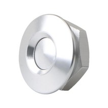 Universal Hood Pins Kit for Car Bumper Accessories Anodizing Lock Fixed Push Button Billet Racing, 01 Silver