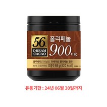 드림카카오 56% 초콜릿, 24개, 86g