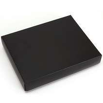 심플 블랙 20구 초콜릿박스 21 x 16.8 x 3.5cm, 1개