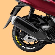 그리븐 혼다 PCX125 2010-2023 2세대 튜닝 로고 타이어레터링 스티커 데칼, 접착제타입
