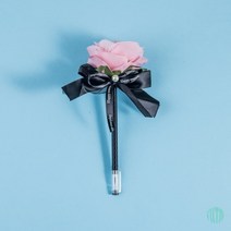 장미 플라워 볼펜 핑크 볼펜선물용 특이한 장식볼펜 꽃 볼펜 장미 볼펜