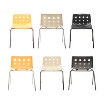 어셈블리팩토리 3color 치즈 체어 카페 예쁜 인테리어 의자, 1p, 크림옐로우