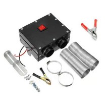 자동차히터 차량용히터 차박히터 차량용온풍기 12v히터 차량히터 무시동히터부품 1000W 2 포트 자동차 히터 서리 제거기 12V 자동 전기 팬 빠른 앞 유리 디 미스터 에어, 1, 1